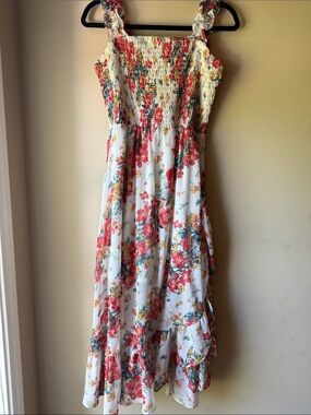 H&M | Dresses | Hm Classic Brown Maxi Dress | Poshmark